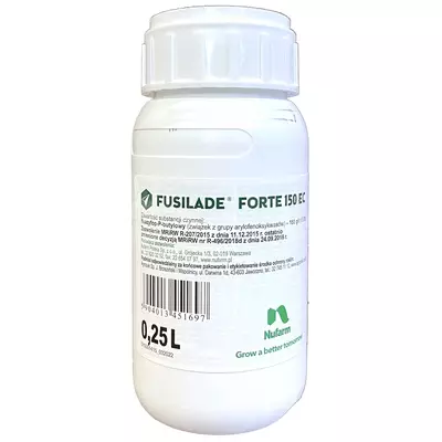 Fusilade Forte 150EC 250ml NUFARM na chwasty jednoliścienne, perz, chwastnica, owies głuchy