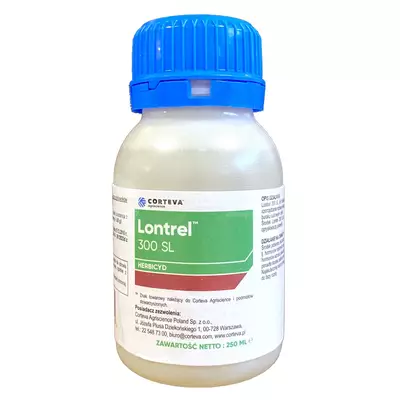 Lontrel 300SL 250ml CORTEVA chlopyralid, chwasty w rzepak, burak cukrowy, cebula z siewu, rdest, rumian