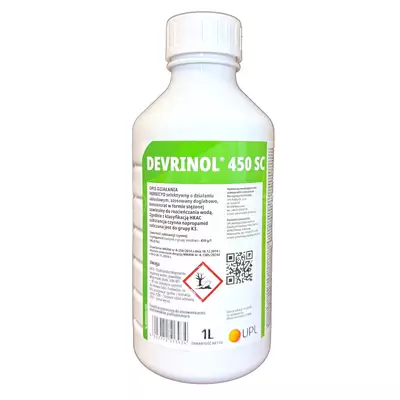 Devrinol 450SC 1l UPL chwasty jednoliścienne i dwuliścienne rzepak, pomidor, kapusta, truskawka