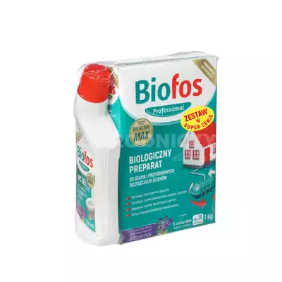 BIOFOS 1KG + WC ŻEL BIO 500ML