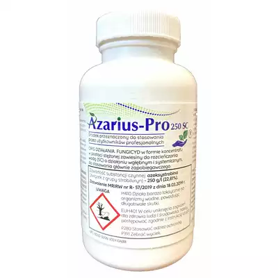 Azarius-Pro 250SC 250ml azoksystrobina askochytoza, szara pleśń, antraknoza