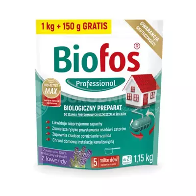 Preparat do szamb i oczyszczalni 1kg+150g gratis Florovit