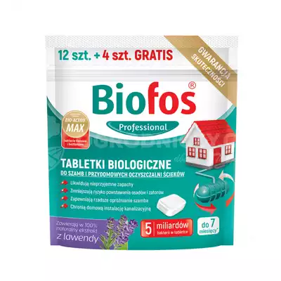 Biofos Preparat do szamb i oczyszczalni tabletki 12x20g