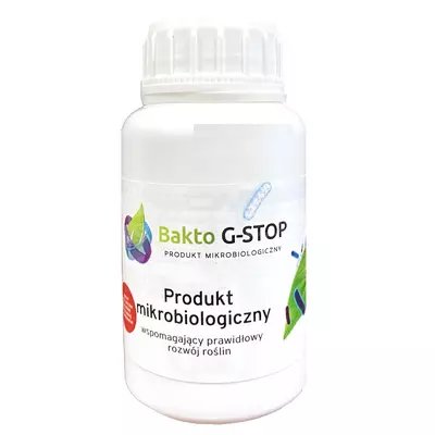 Bakto G-Stop 100ml mikrobiologiczny preparat, poprawia wigor i zdrowotność roślin, ogranicza choroby alternaria, fusarium